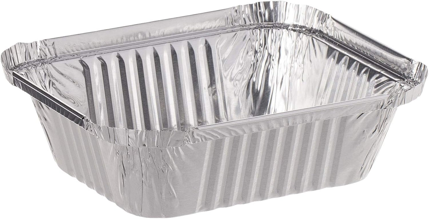Hotpack Disposable Food Storage, Food Packaging, Aluminium Container 250cc, 10 Pieces