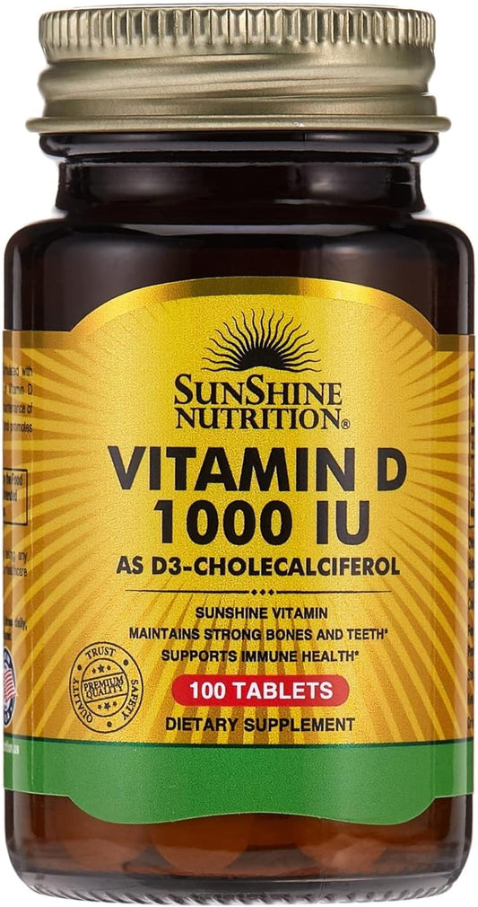 Sunshine Nutrition Vitamin D 1000