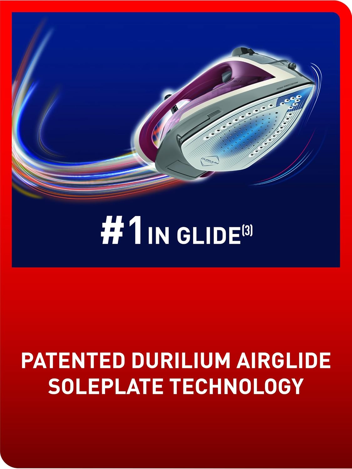 Tefal Steam Iron, Ultraglide Anti-Scale Plus.