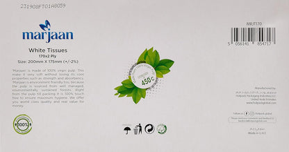 Marjan Facial Tissue 170 Sheets 2 Ply, 4+1 Box Offer Pack