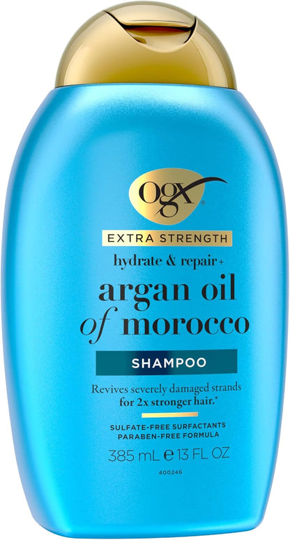 OGX Extra Strength Hydrate and Revive+ Argan Oil of Morocco Shampoo (1x 385ml)