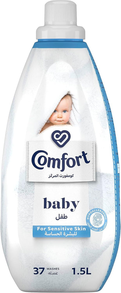 Comfort Baby Concentrated Fabric Softener, dermatologically tested for sensitive skin, 1.5L