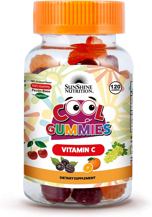 Sunshine Nutrition Cool Gummies With Vitamin C , 60 Gummies