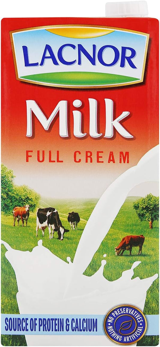 Lacnor Essentials Full Cream Milk 1Litre