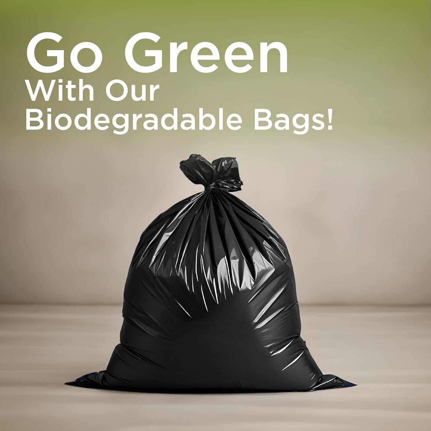 Strong & Bio-Degradable Heavy Duty Disposable Garbage 20 Pcs, 65cm x 95cm