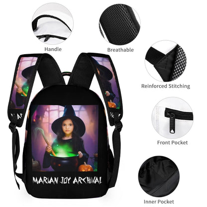 Three piece set school bag combination