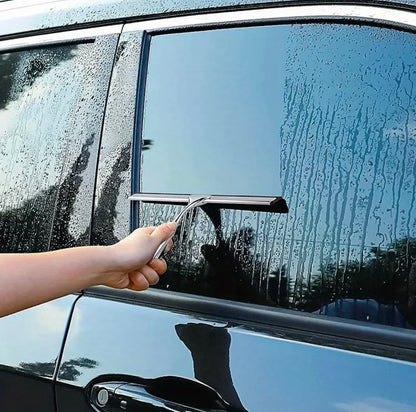 1pc, Handheld Glass Wiper With Hook