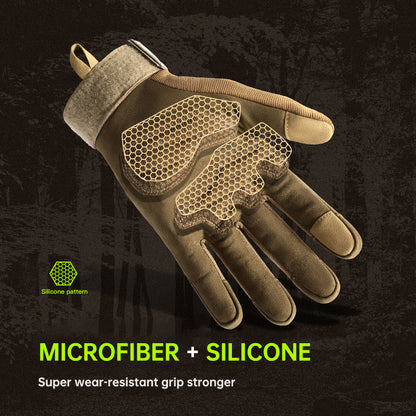Tactical Gloves Outdoor Sports Mountaineering Training Fitness Gloves Motorcycle Riding Anti-skid Touch Screen Gloves