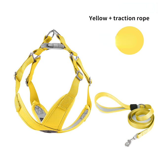 Pet Chest Strap New Macaron Fresh Summer Vest-Style Dog Leash Pet Supplies