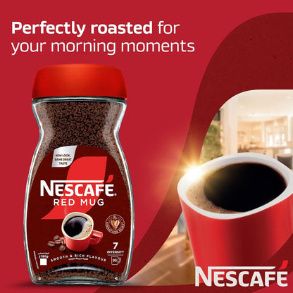 Nescafe Red Mug Instant Coffee Jar 190g