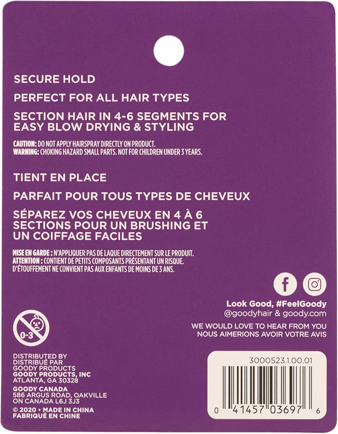 Goody Aluminum Sectioning Clips - 6 CT, Silver