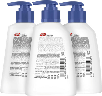 LIFEBUOY Hand Wash, Mild Care  200ml x 3