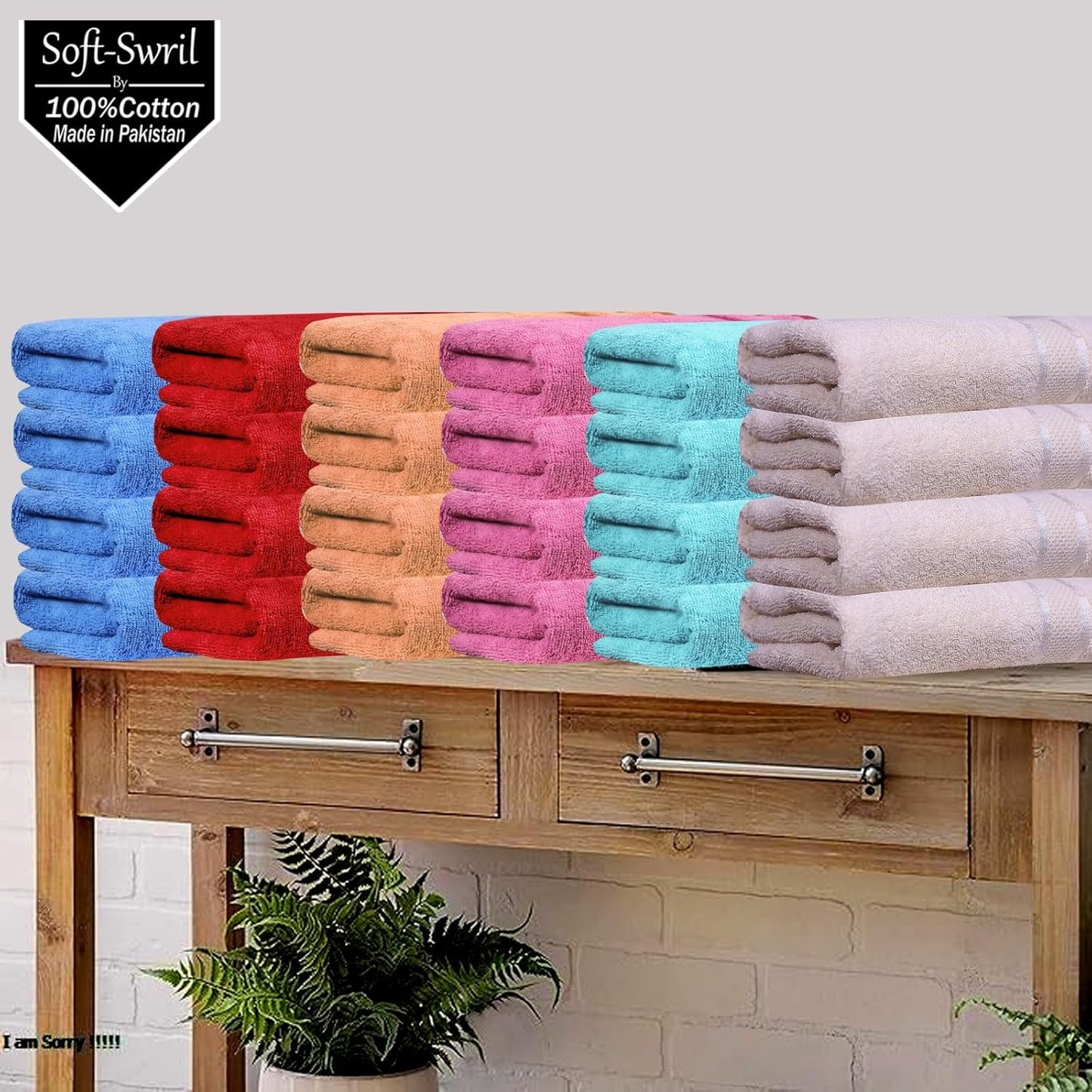 Soft-Swril Premium Sky-Blue Bath Towel 500 GSM 100% Cotton 27x54 Inches Pack of 1,Ultra Super Soft Quick Dry Highly Absorbent - Soft Hotel Quality for Bath and Spa