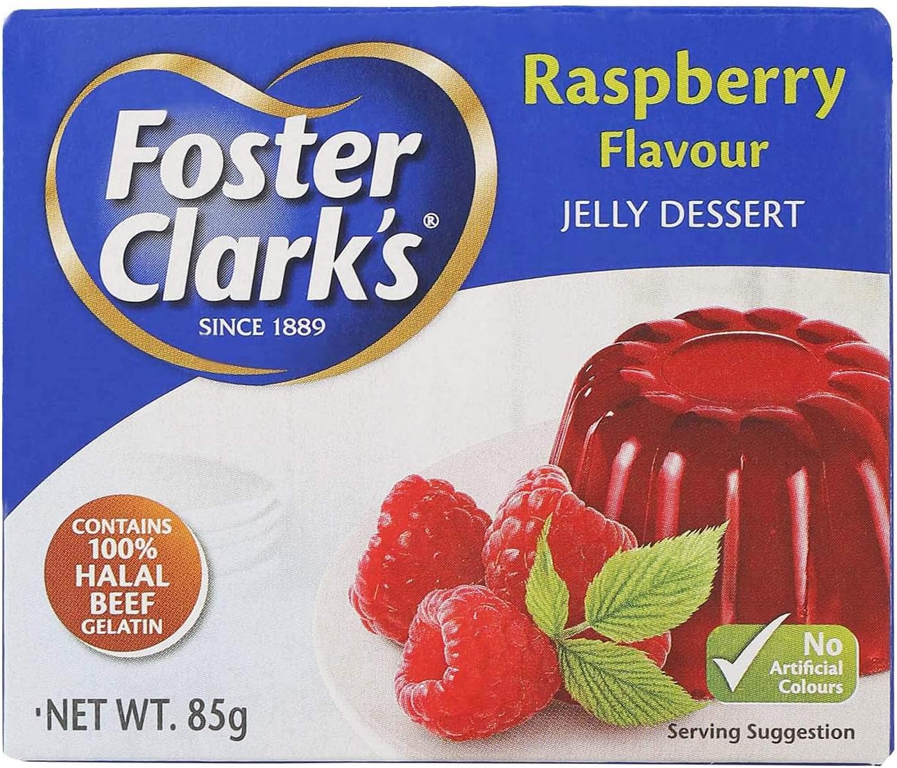 Foster Clarks Raspberry Jelly 80g