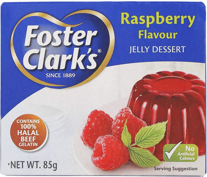 Foster Clarks Raspberry Jelly 80g