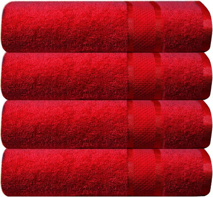 Soft-Swril Premium Sky-Blue Bath Towel 500 GSM 100% Cotton 27x54 Inches Pack of 1,Ultra Super Soft Quick Dry Highly Absorbent - Soft Hotel Quality for Bath and Spa