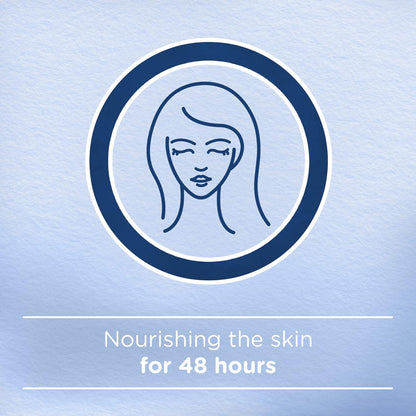 Johnson's Face & Body Cream, Dry to Very Dry Skin, Intense Nourishment, Enriched with Vitamin E and moisturizing agents, 48-hour nourishment, 200ml