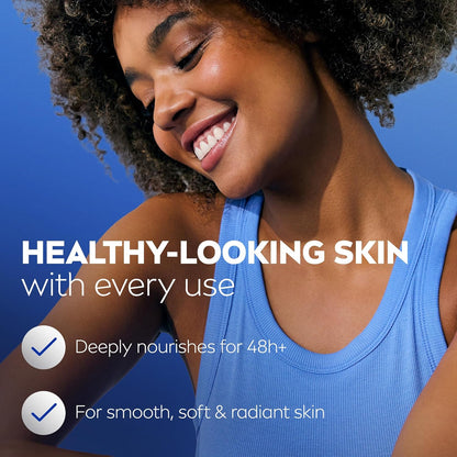 NIVEA Body Lotion for Dry Skin, Cocoa Butter, 5in1 Complete Care, 48H Deep Moisture, 2x400ml, Pack of 2