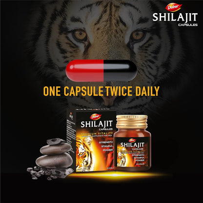 Dabur Shilajit Capsules 30s