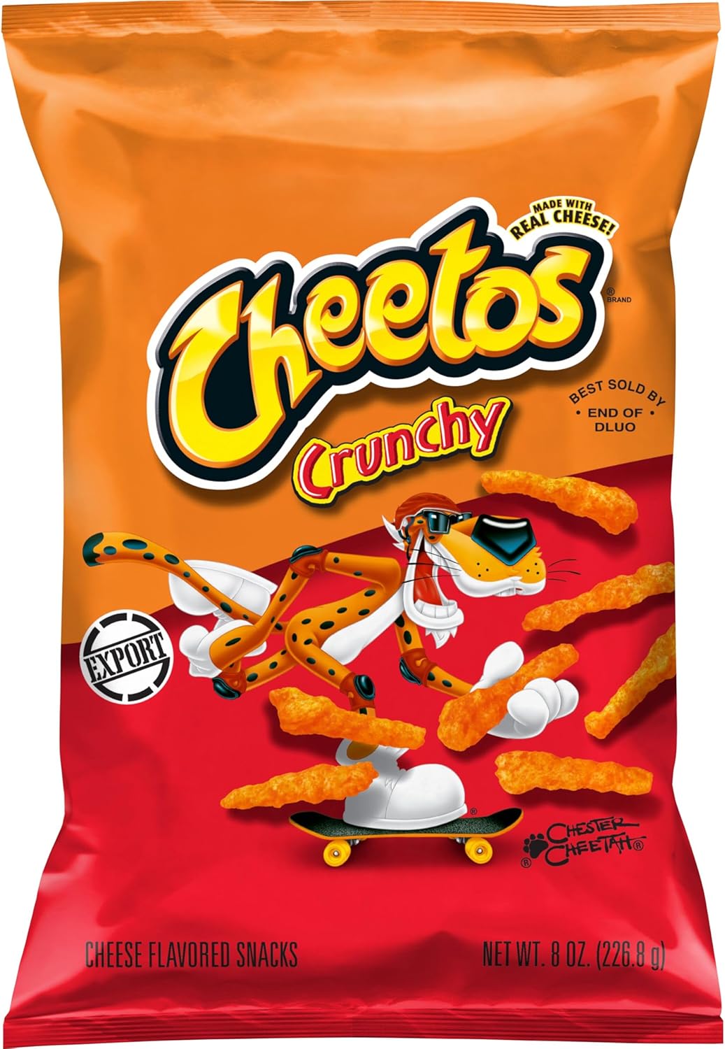 Cheetos Crunchy Original Chips 8 OZ (227g) - Export