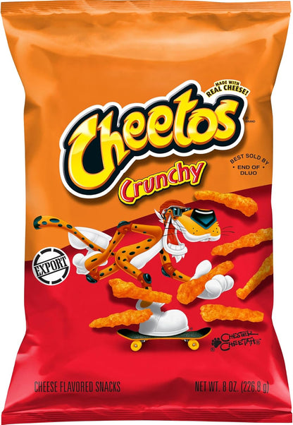 Cheetos Crunchy Original Chips 8 OZ (227g) - Export