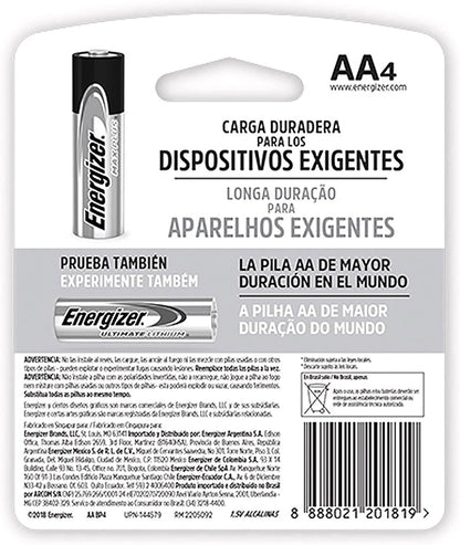 Energizer AA Batteries, Alkaline Power Batteries, 24 Pack
