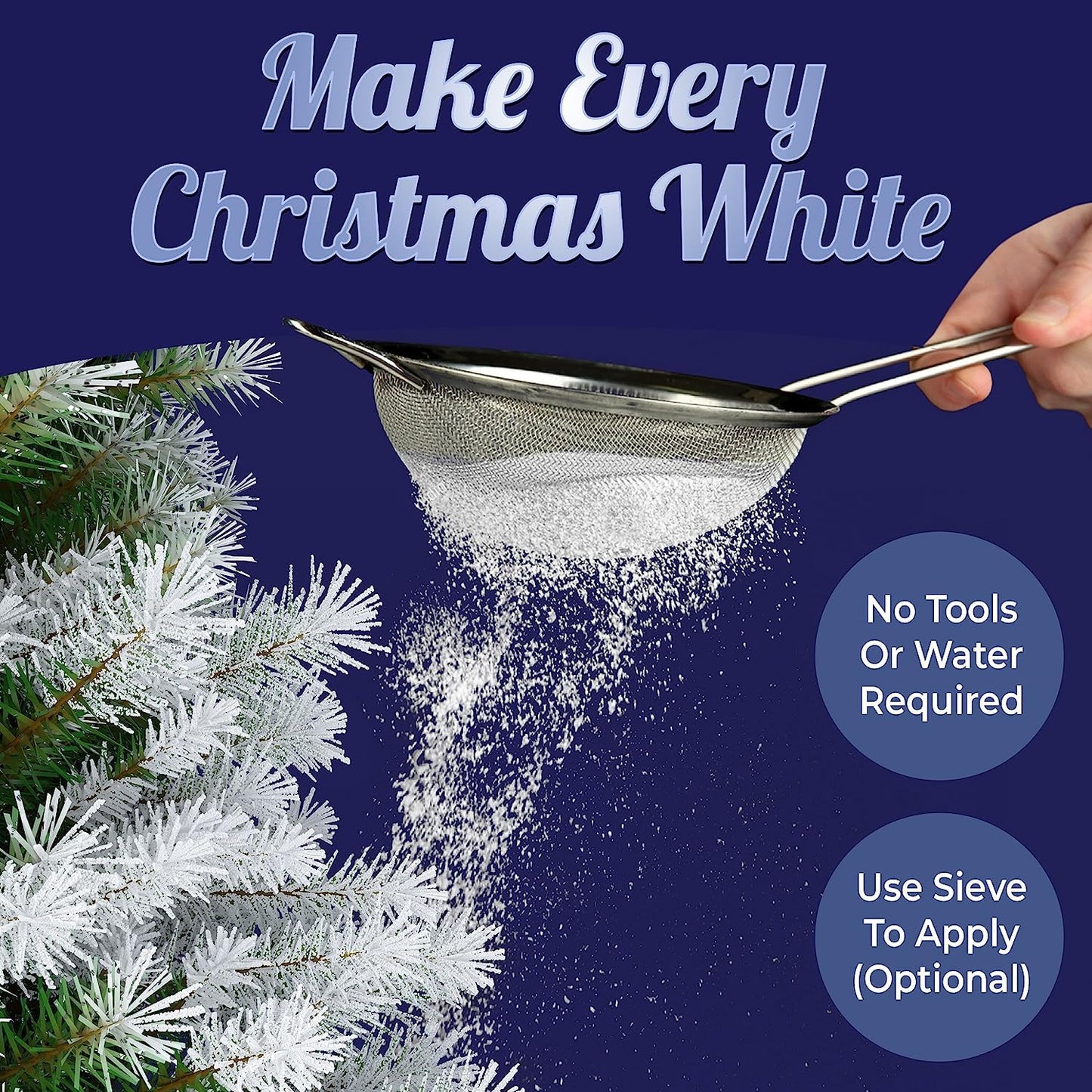 2 Packets Christmas Artificial Snow