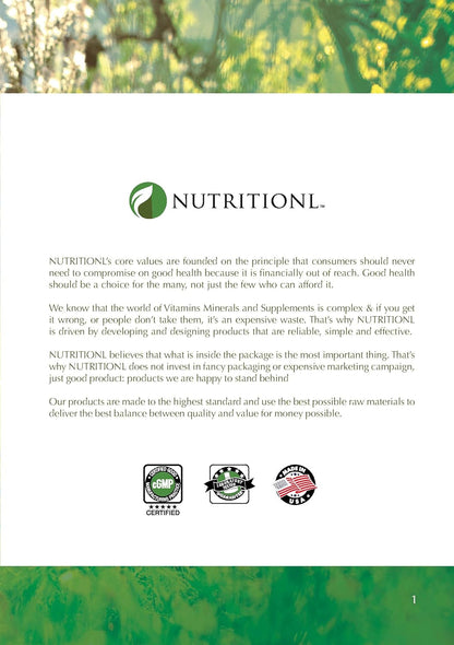 Nutritionl Kids' Chewable Animal Multivitamins 30 Tablets