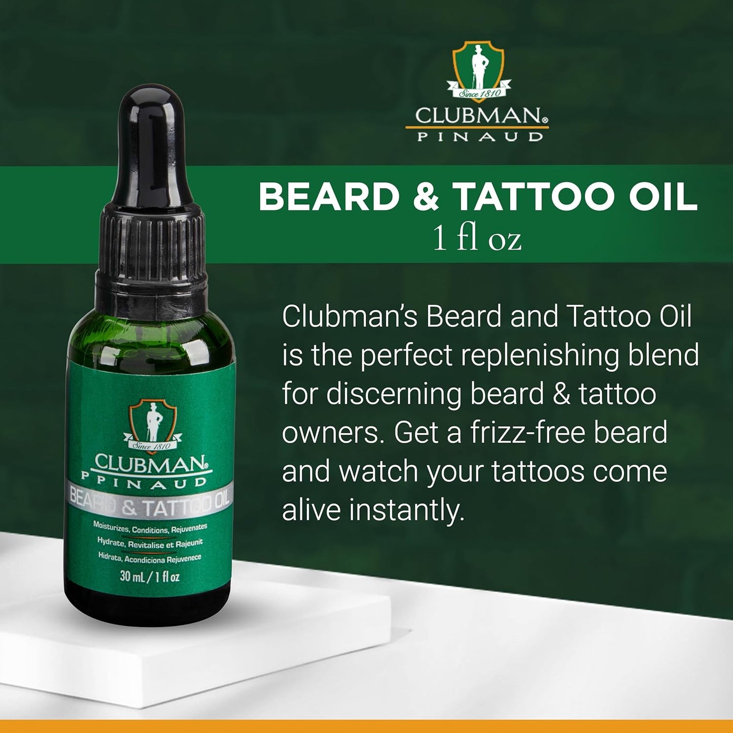 Clubman Beard Oil, 1 fl. oz.