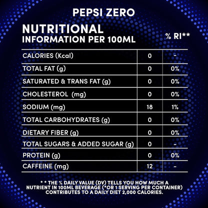 Pepsi zero 155