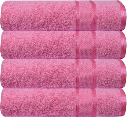 Soft-Swril Premium Sky-Blue Bath Towel 500 GSM 100% Cotton 27x54 Inches Pack of 1,Ultra Super Soft Quick Dry Highly Absorbent - Soft Hotel Quality for Bath and Spa