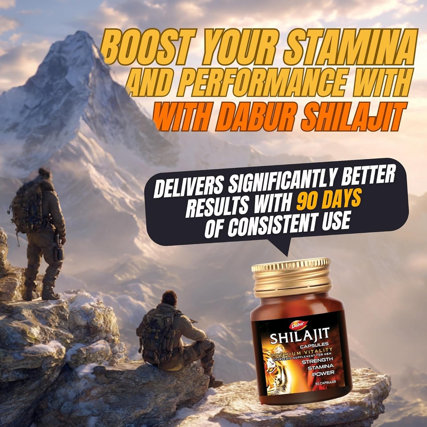 Dabur Shilajit Capsules 30s