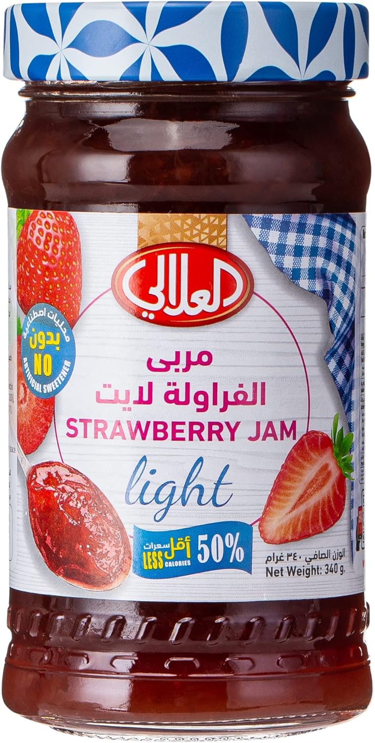 Al Alali Light Jam Strawberry, 340 g