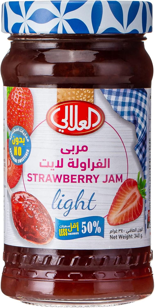 Al Alali Light Jam Strawberry, 340 g