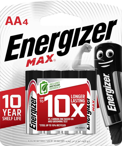 Energizer AA Batteries, Alkaline Power Batteries, 24 Pack