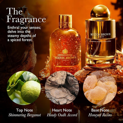 Molton Brown Mesmerising Oudh Accord & Gold Bath & Shower Gel 300ml