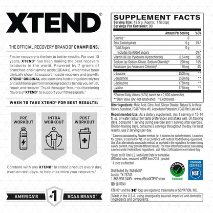 XTEND Original BCAA Powder Mango Madness
