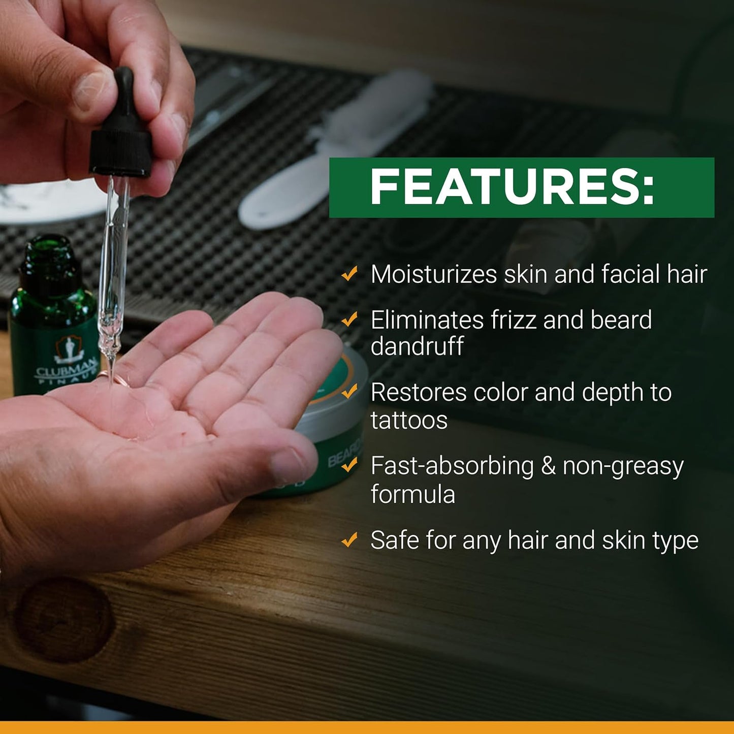 Clubman Beard Oil, 1 fl. oz.