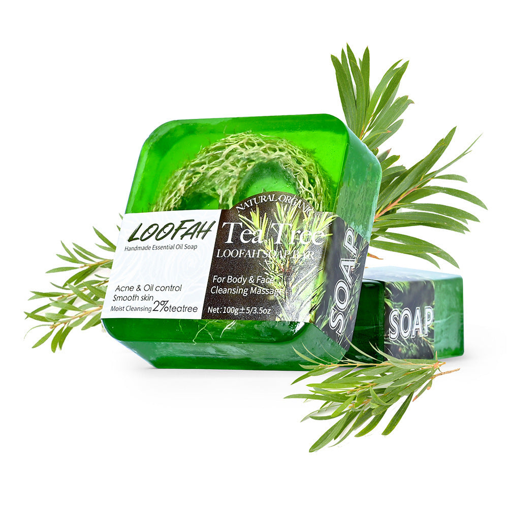 Transparent Handmade Plant Essential Oil Soap