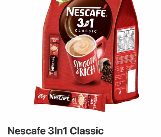 Nescafe 3n1  24x18gms