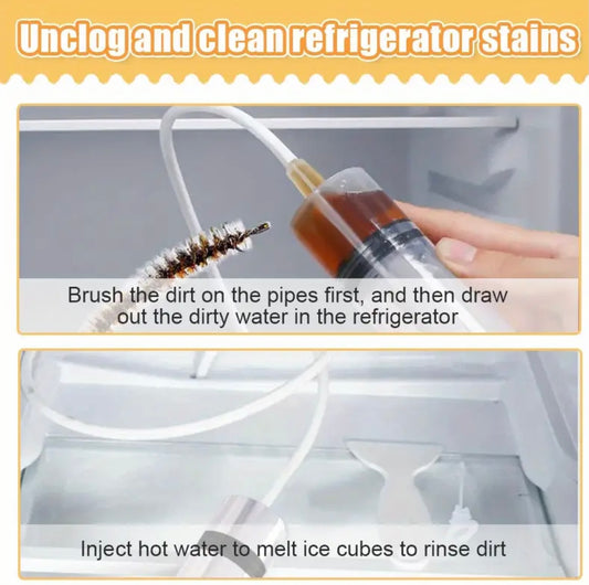 5pcs Refrigerator Drain Hole Clog Remover Cleaning Tool