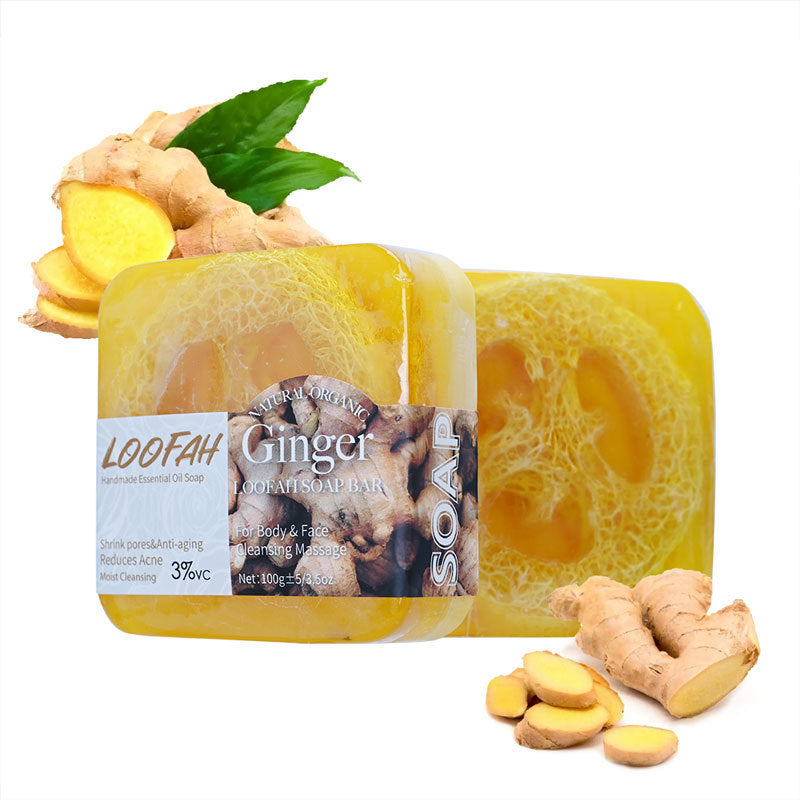 Transparent Handmade Plant Essential Oil Soap