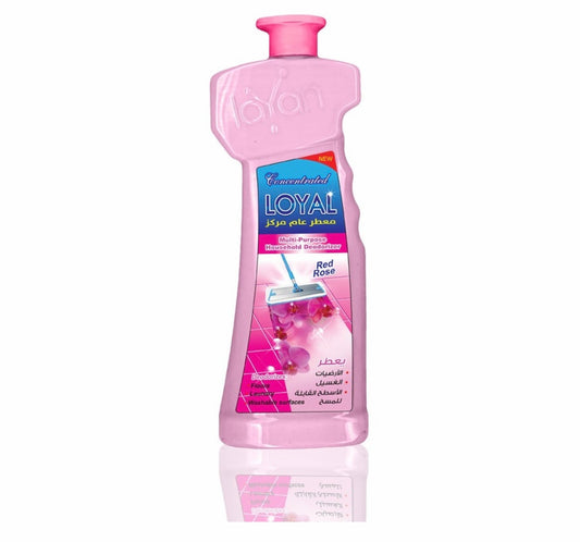 Loyal Multi-Purpose Concentrated Household Deodorizer (Red Rose, 700 ml)