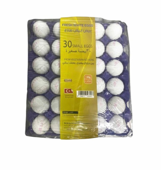 30pcs fresh eggs -small