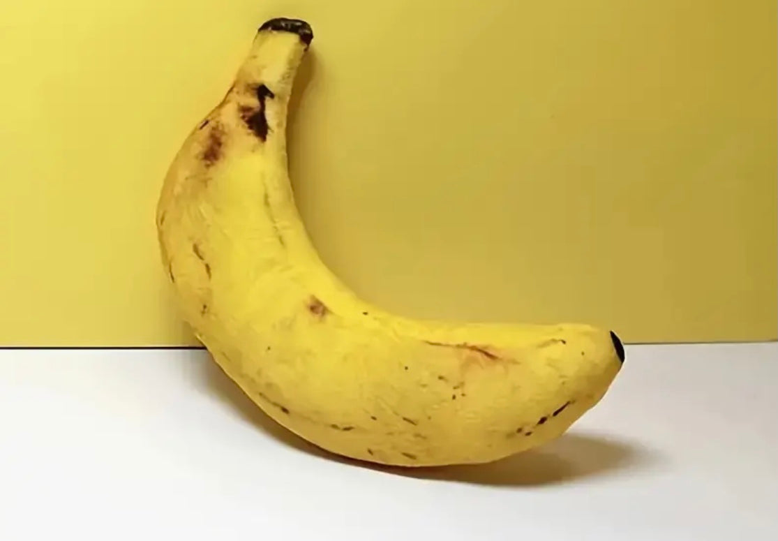 Banana-Shaped Squeaky Dog Toy