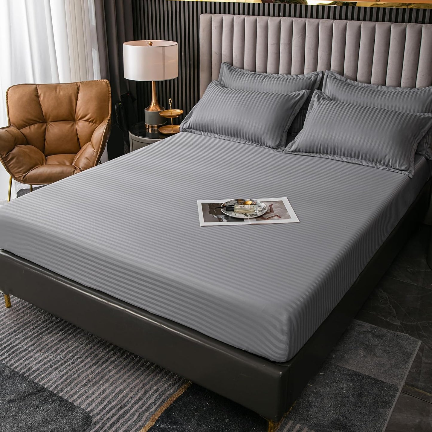 Vaneta  Decor Stripe Duvet  Cover Set
