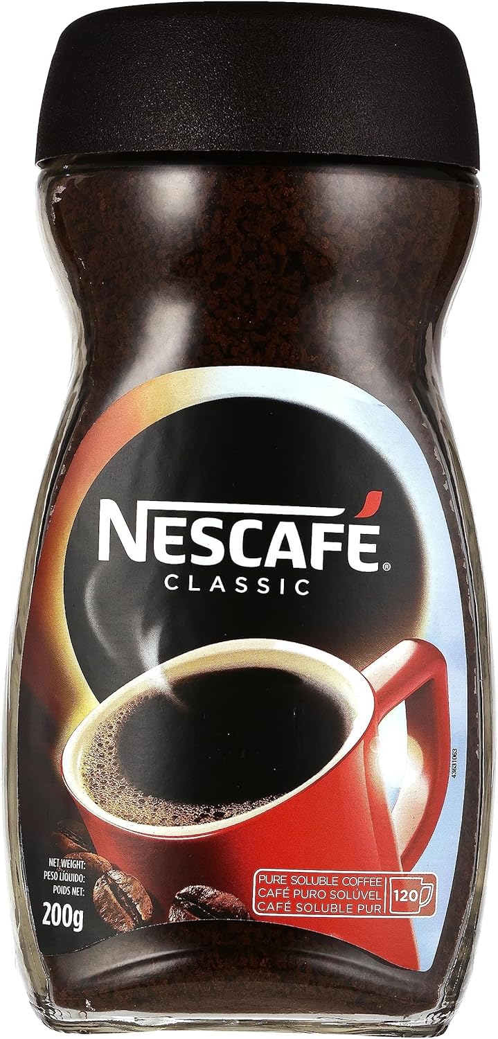 Nescafe Classic Instant Ground Coffee, 7.05 oz / 200 g