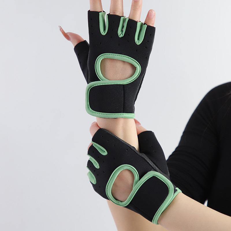 Men's And Women's Sports Cycling Fitness Half Finger Gloves Rock Climbing Mountaineering Racing Shooting Outdoor Fitness Gloves