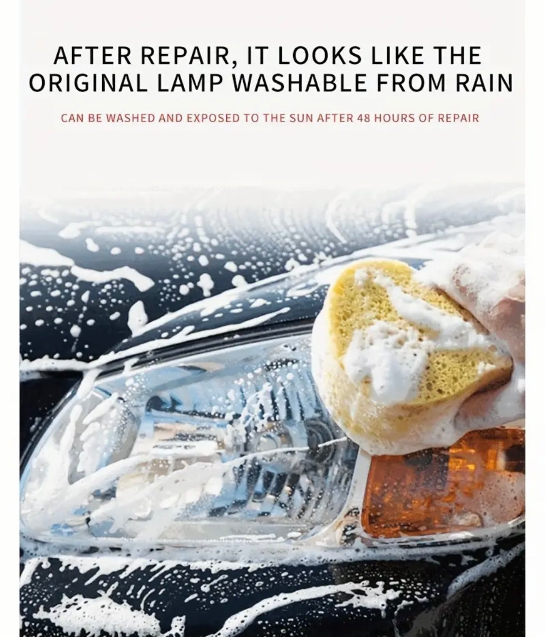 250ml Car Headlight Repair Polishing Kit Headlight Scratch-resistant.