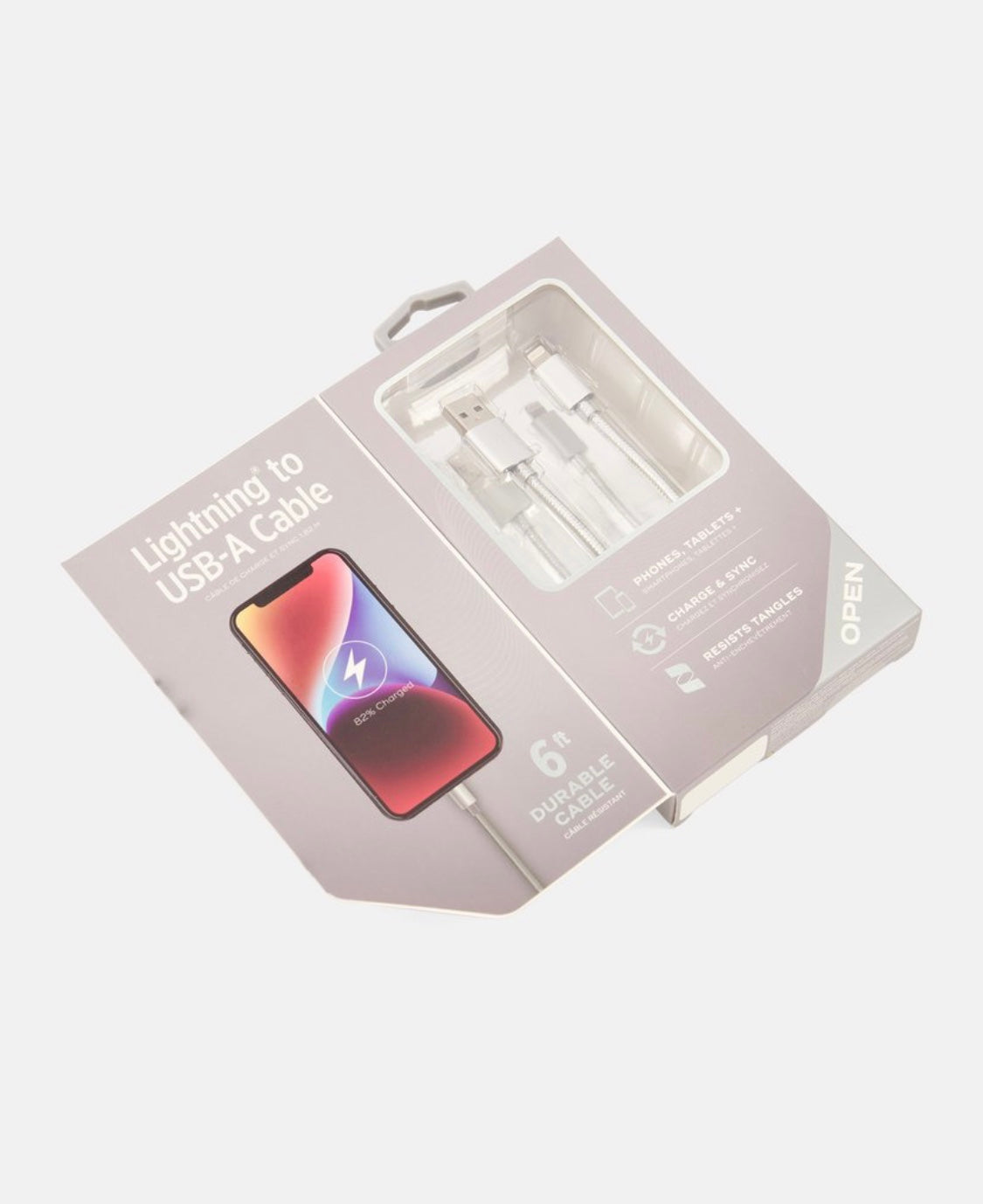Lightning To USB-A cable 4ft